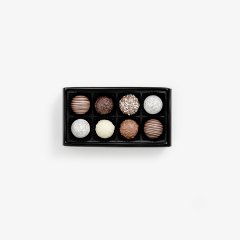 Truffle Selection with alcohol 8 pcs per box