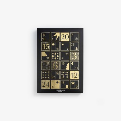 Calendrier de l'avent  Pralines Selection Noir