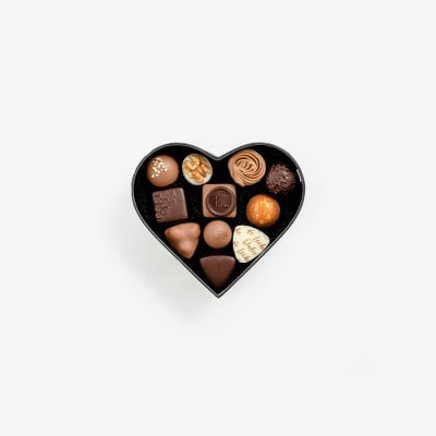 Pralines Selection 11er Herzbox