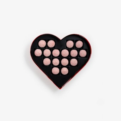 Strawberry Marc de Champagne Pralines 16pcs heart box