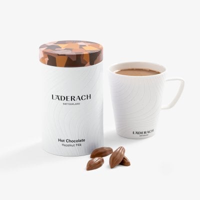 Heisse Schokolade Haselnuss Milch