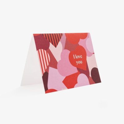 Carte de vœux I love you