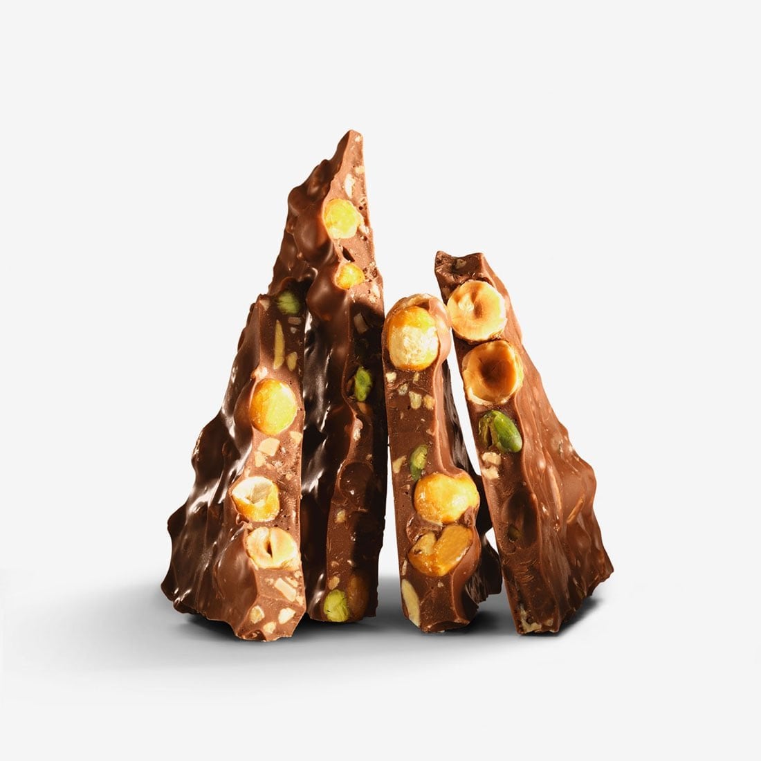 Shop FrischSchoggi Nut-Trio Milk-Dark by Läderach