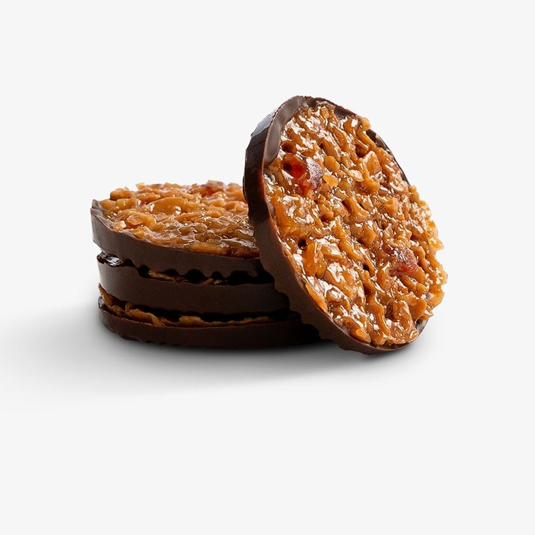 Shop Snacking Florentine Dark by Läderach