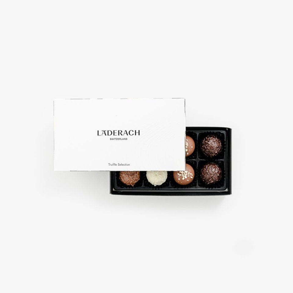 Truffle Selection: Exquisite 8-Piece Assortment of Milk