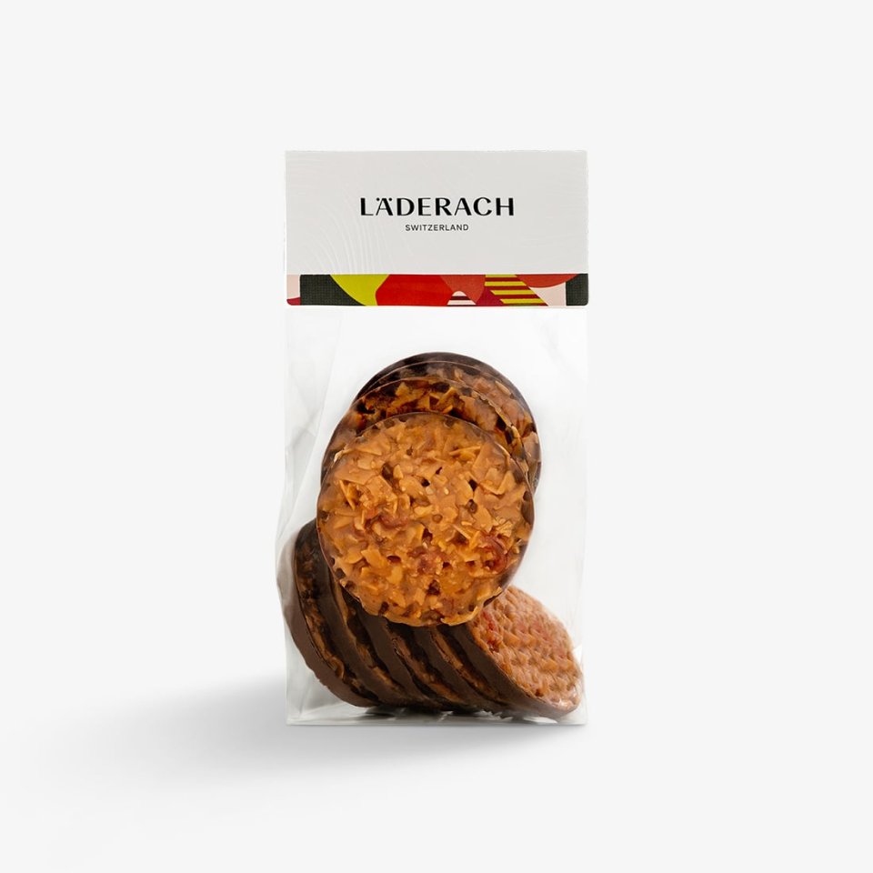 Shop Snacking Florentine Dark by Läderach