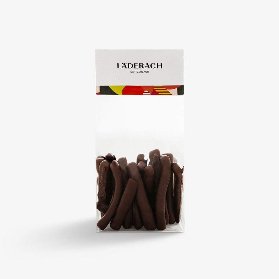 Shop Snacking Orange Sticks by Läderach