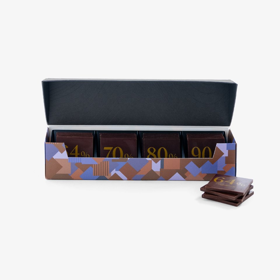 Carrés Single Origin 4x6er