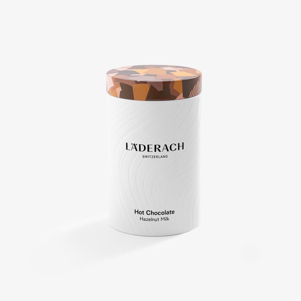 ヘーゼルナッツミルク味のホットチョコレート