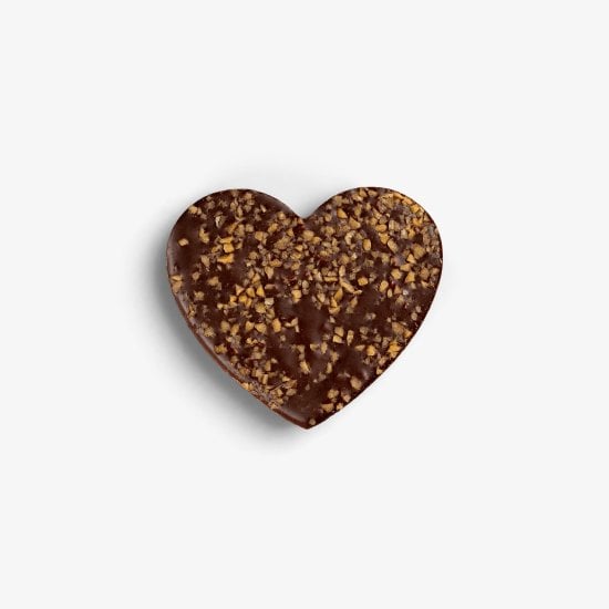 FrischSchoggi Heart Caramel-Almond Dark