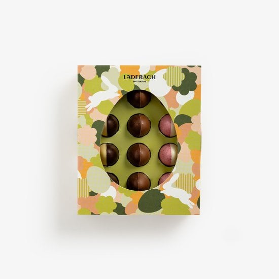 Easter pralines duo eggs Selection 12 pc box