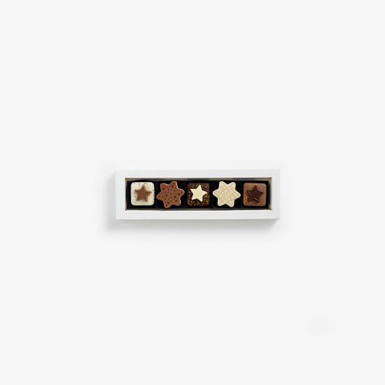 Pralines de Noël Selection Boîte de 5 pieces