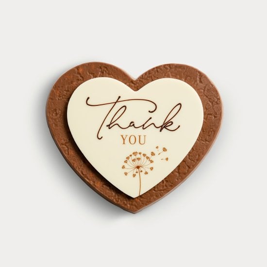 Coeur avec message "Thank You"