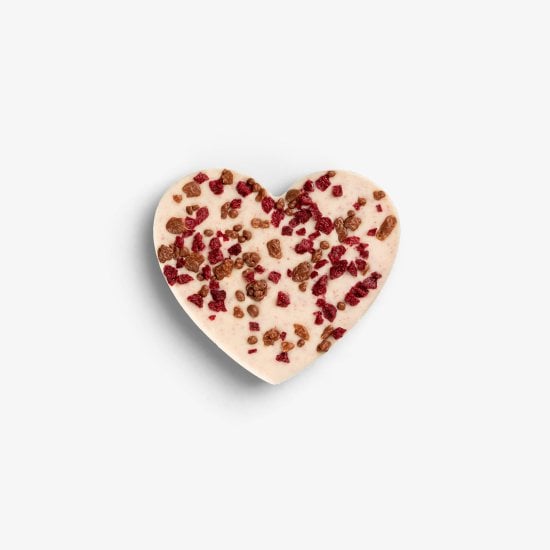 FrischSchoggi Heart Cherry-Raspberry White