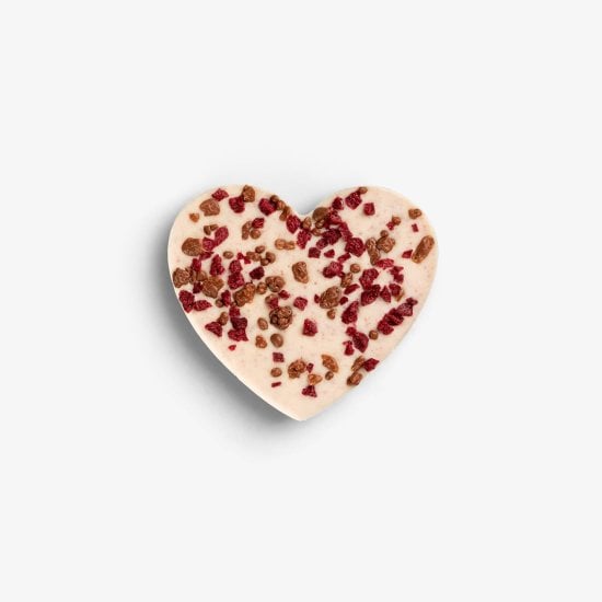 FrischSchoggi Heart Cherry-Raspberry White