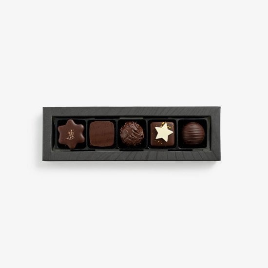  Praline Christmas Selection 5 pcs Box