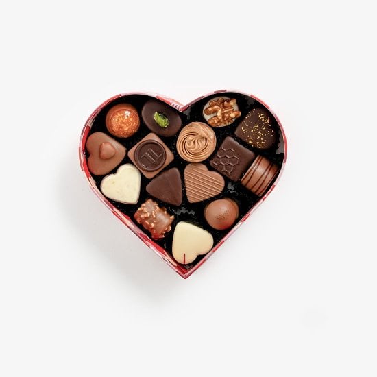 Pralines Selection 15pcs Heart box