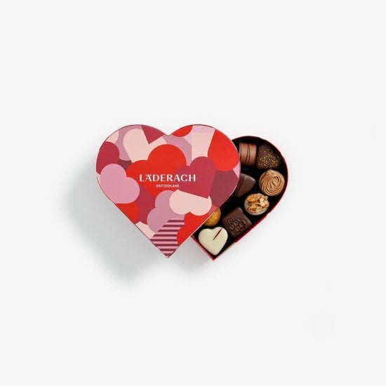 Pralines Selection 15pcs Heart box