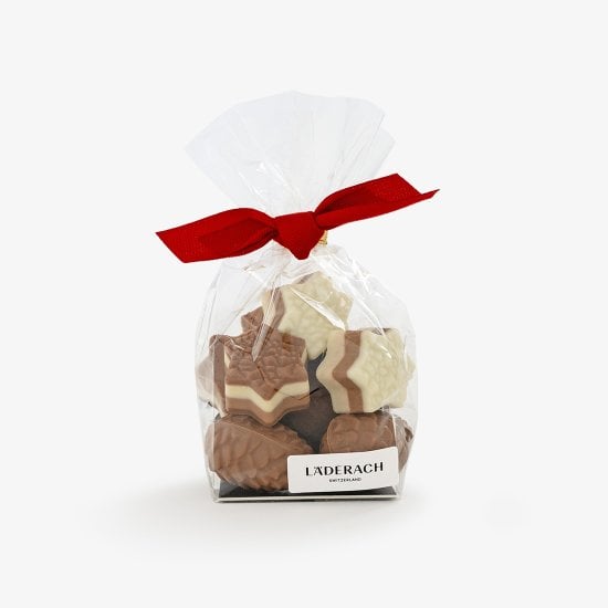 Sterne Gianduja und Tannzapfen Selection 100 g