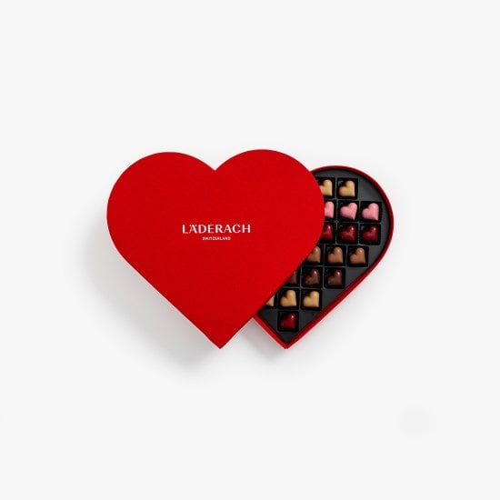 Pralines Valentine's 36 pc Heart box Red Velvet