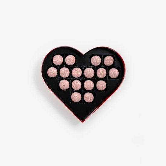 Strawberry Marc de Champagne Pralines 16pcs heart box