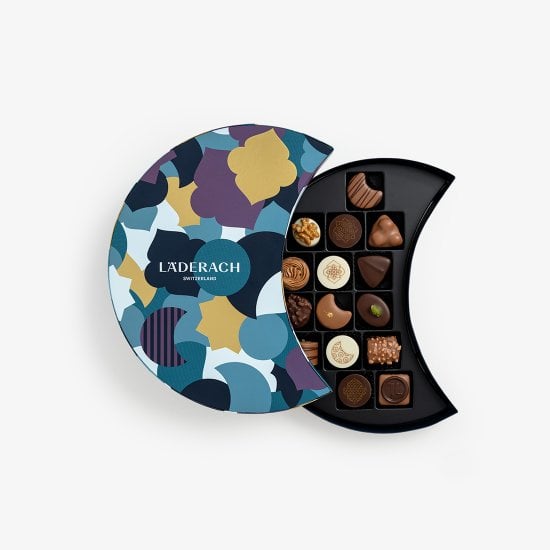 Pralinés Sélection 15 pc. Boîte demi-lune