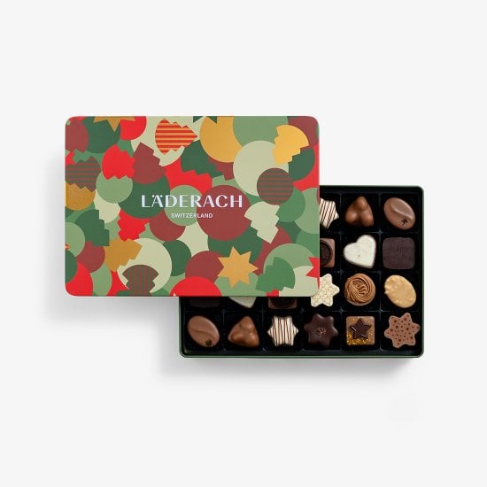 Pralines Selection de Noël Boîte metallique de 24 pieces