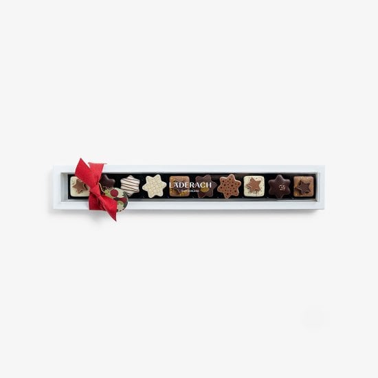 Pralines de Noël Selection Boîte de 10 pieces