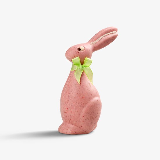 Easter Bunny Cleo Rasperry White 17cm