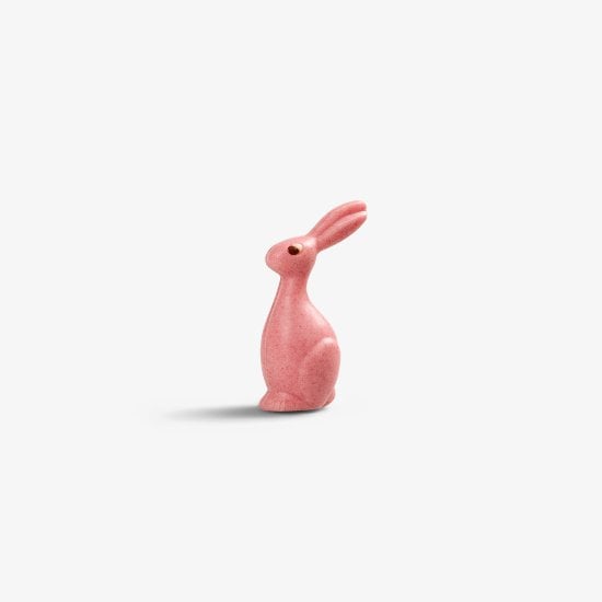 Easter Bunny Cleo Raspberry White