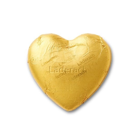 Chocolate Heart Gianduja Milk gold 32g