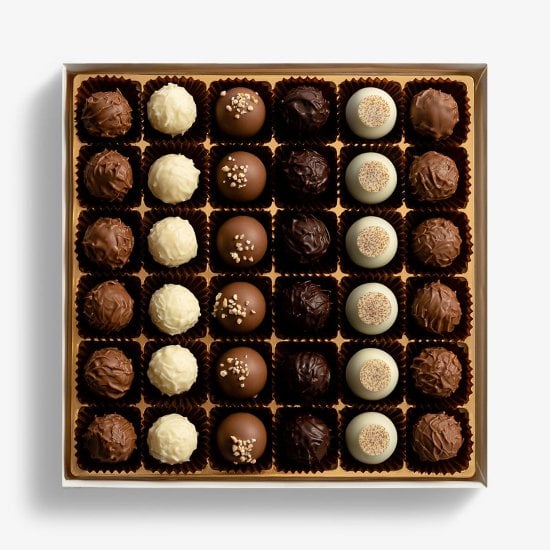 Box of 36 truffles Classic