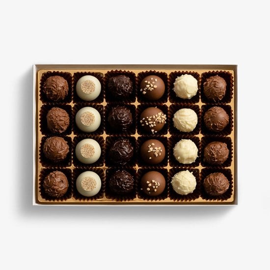 Box of 24 truffles Classic