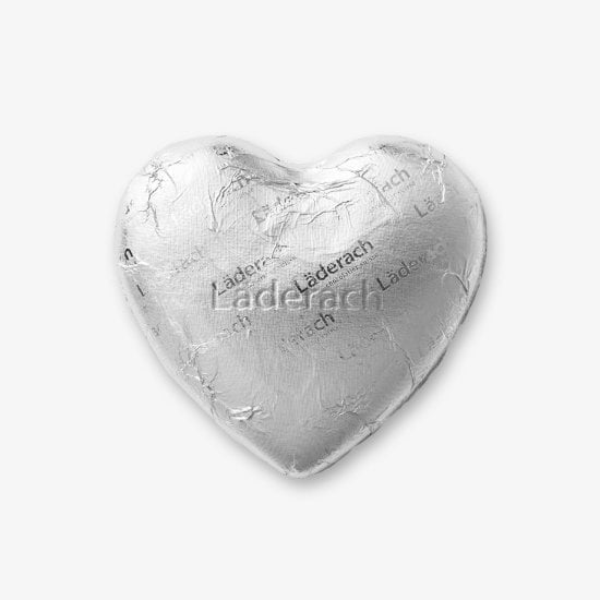 Chocolate Heart Gianduja Milk silver 32g
