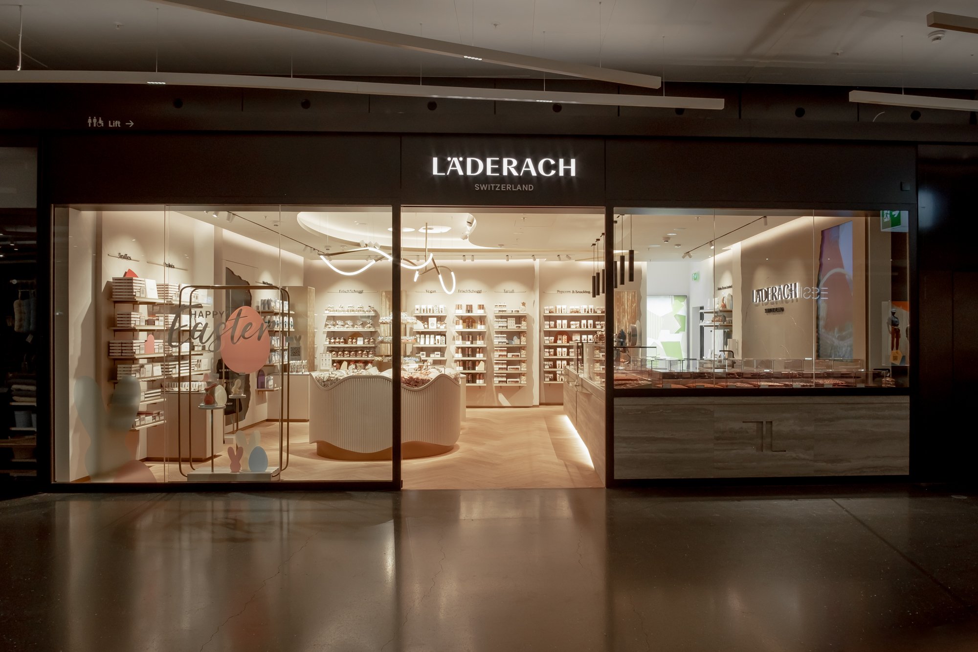 New brand identity: Läderach launches pilot store in Sihlcity (Zurich)