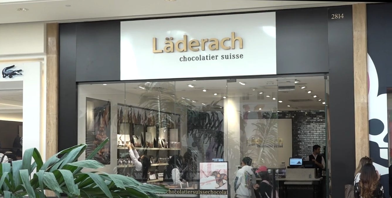 BEONDTV covers Läderach North America's 40 store expansion